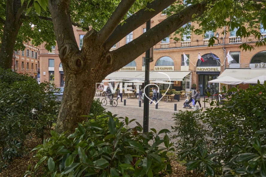 Photo TOULOUSE by VIET -  Square Lafayette et les allées Roosevelt