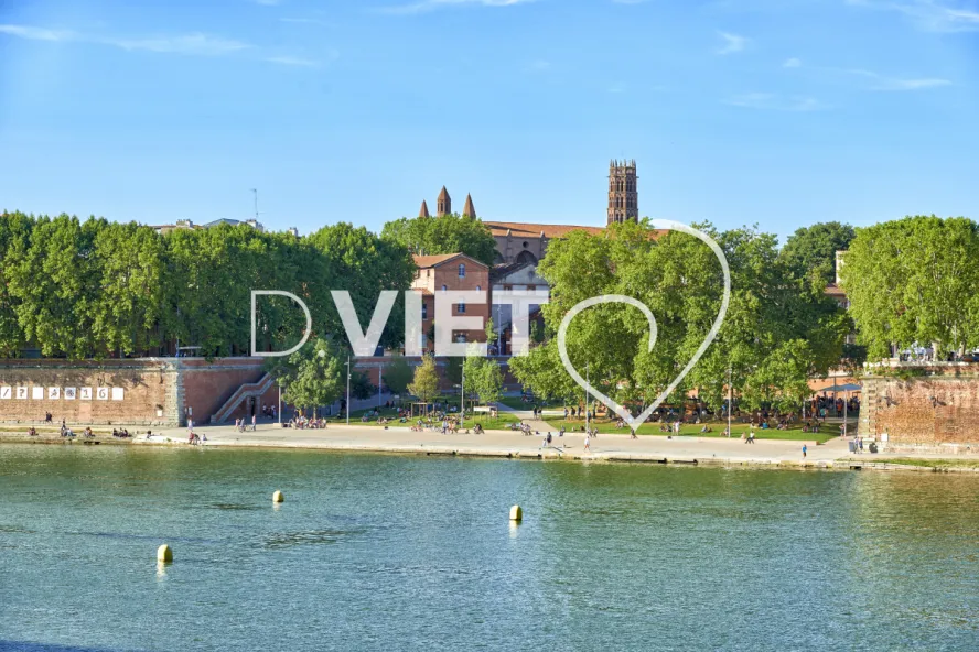 Photo TOULOUSE by VIET - Vue du Pont Neuf quais