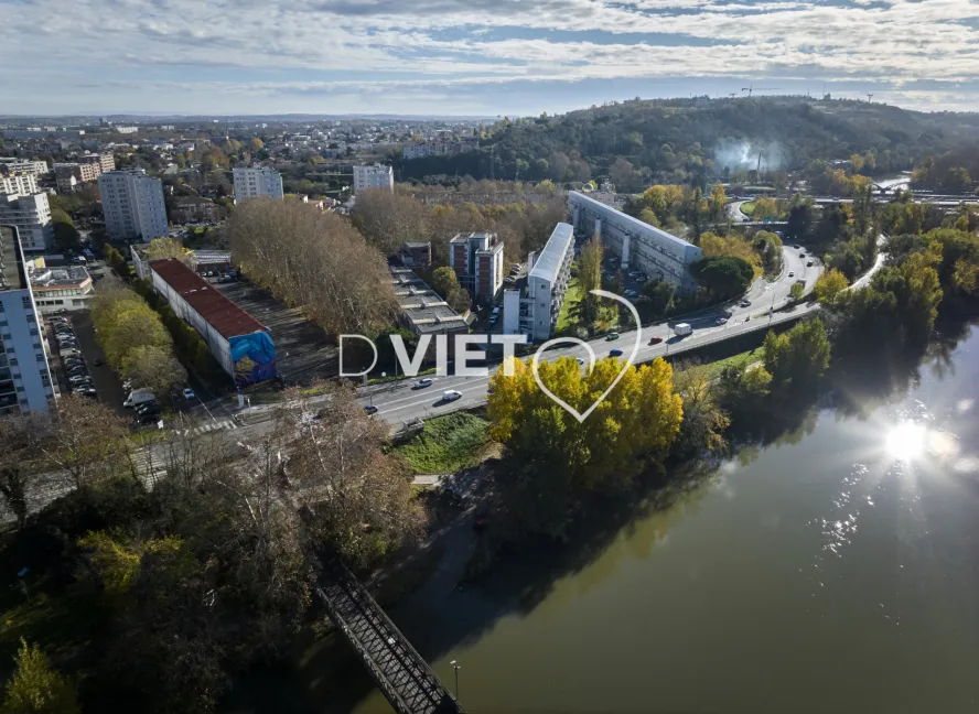 Photo TOULOUSE by VIET - Passerelle de la poudrière et d'empalot