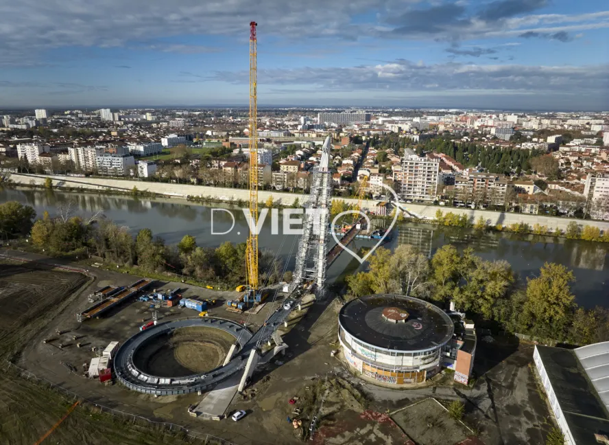 Photo TOULOUSE by VIET - passerelle RAPAS