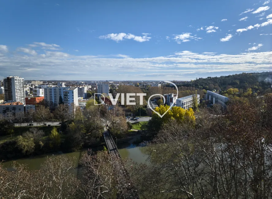 Photo TOULOUSE by VIET - Passerelle de la poudrière