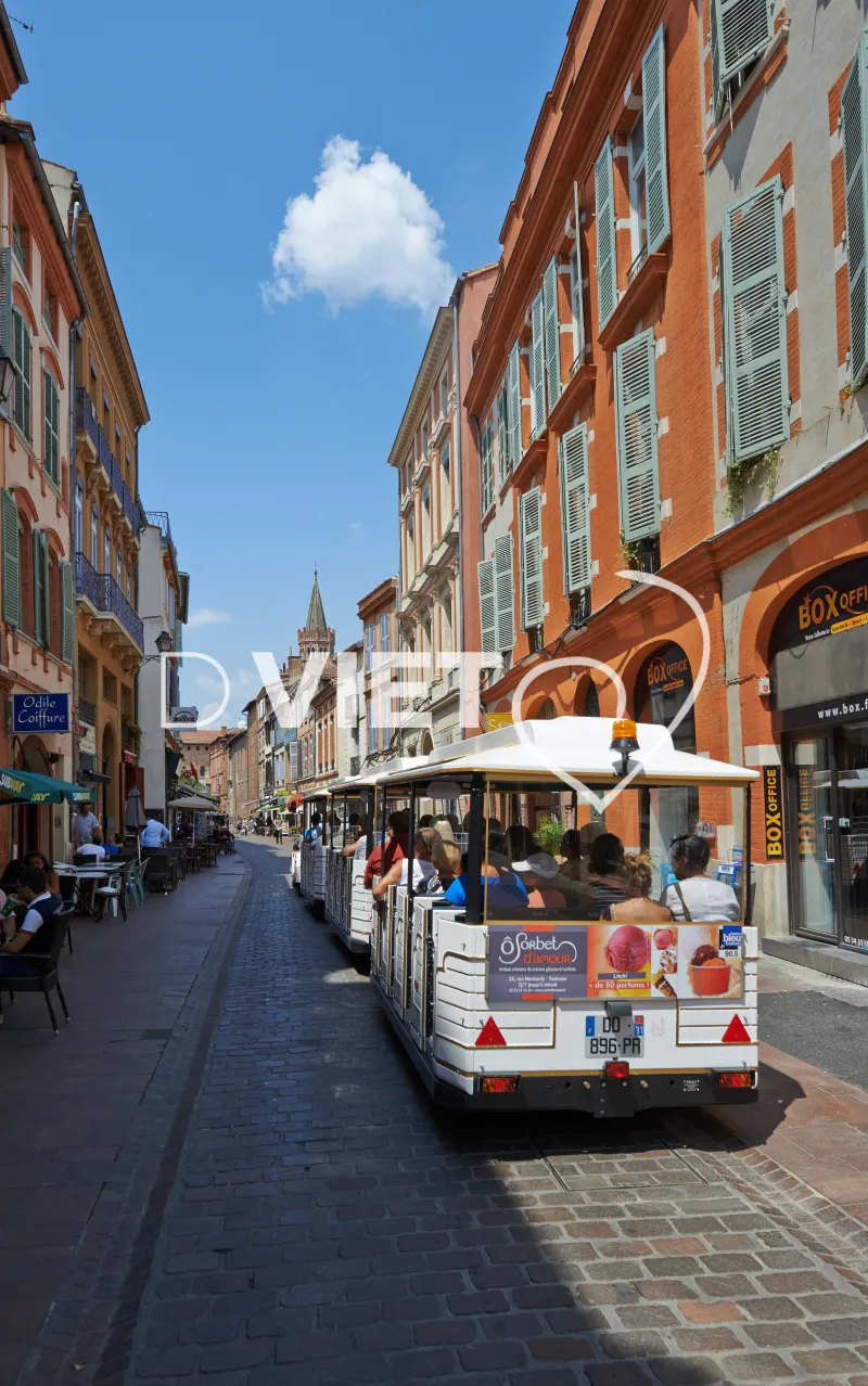 Photo TOULOUSE by VIET - Petit train touristique