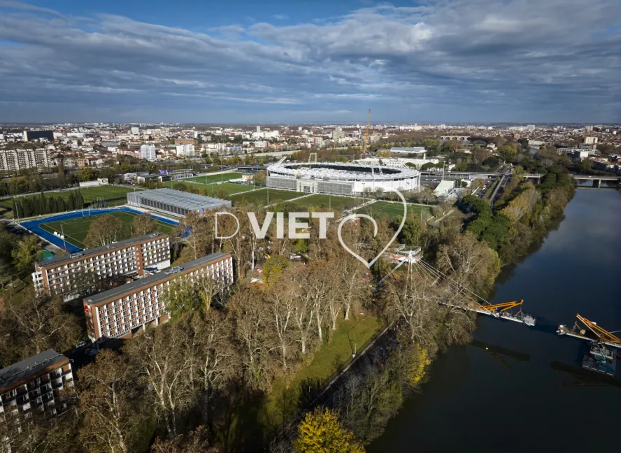 Photo TOULOUSE by VIET - Passerelle Empalot stadium