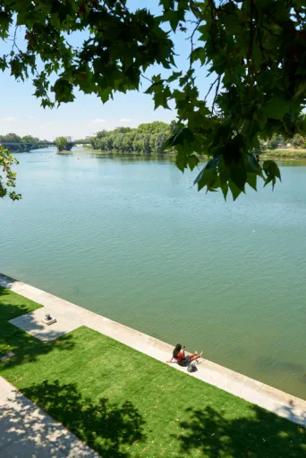 Photo TOULOUSE by VIET - les bords de garonne