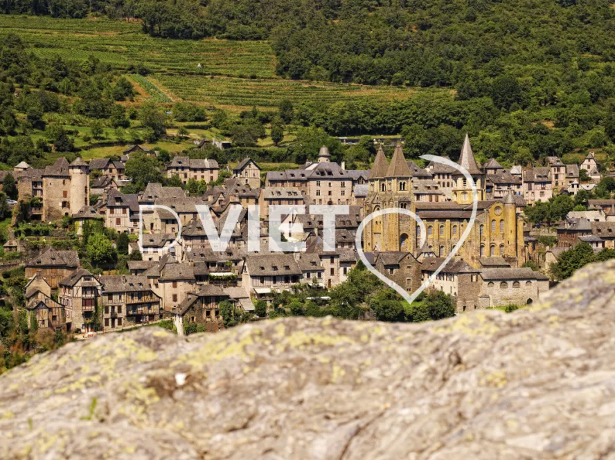 Photo TOULOUSE by VIET - Abbatiale de Conques