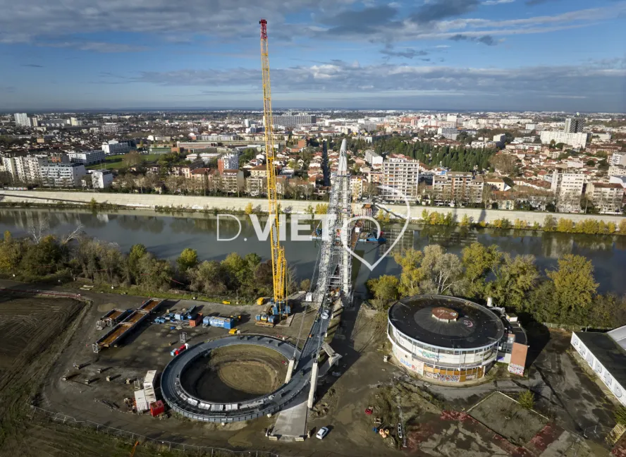 Photo TOULOUSE by VIET - passerelle RAPAS